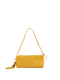 KYLIE BARREL SHOULDER BAG, MUSTARD