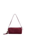 KYLIE BARREL SHOULDER BAG, WINE
