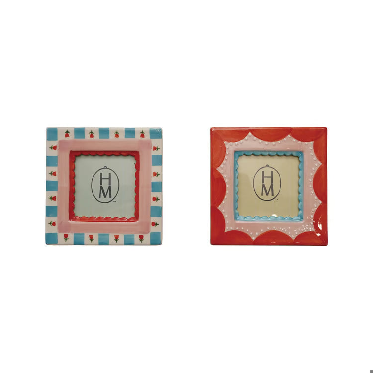 Colorful Stoneware Frame